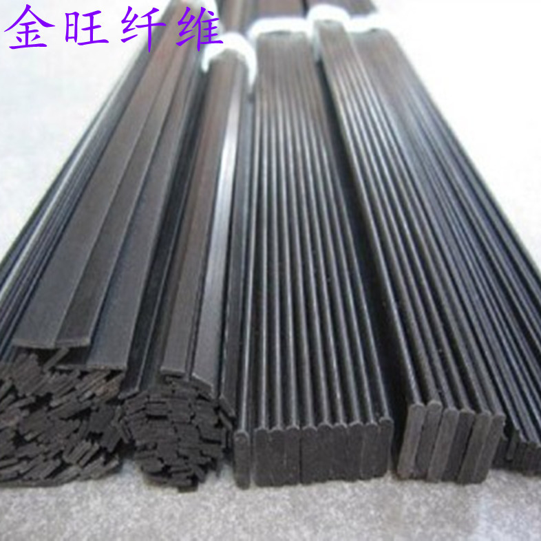 厂家批发0.3*30mm碳纤维片多种规格碳纤扁条航模玩具模型用碳纤片