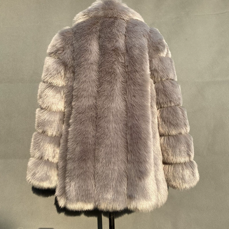 Зимняя длинная модная куртка mid-length европейский стиль
