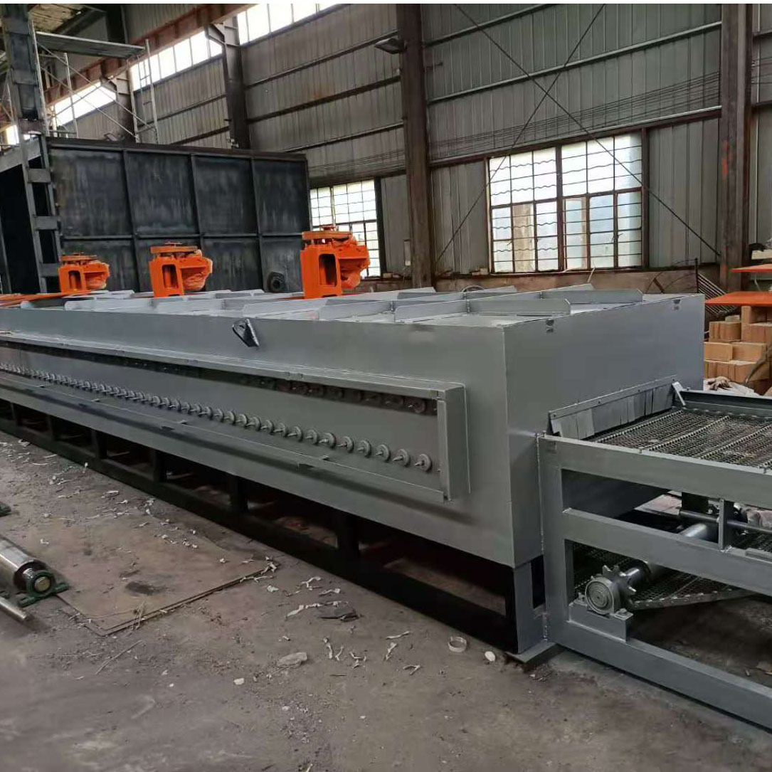 厂家制造800*8000mm网带加热炉 托辊式网带炉 工业网带生产线