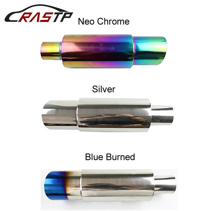 Car Modified Exhaust Pipe Tail Throat304 Stainless Steel Muffler Sports Car Muffler Tail Nozzle Exhaust Pipe