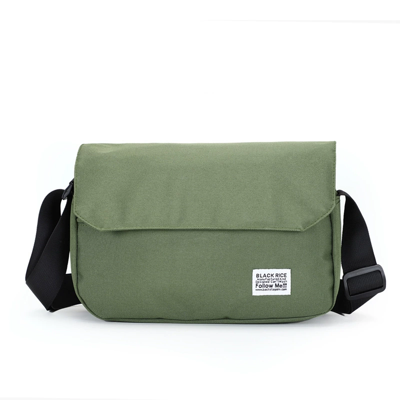 One-Shoulder Men’s Shoulder Bag, Japanese/Korean Style, Spacious 21×33×3 cm
