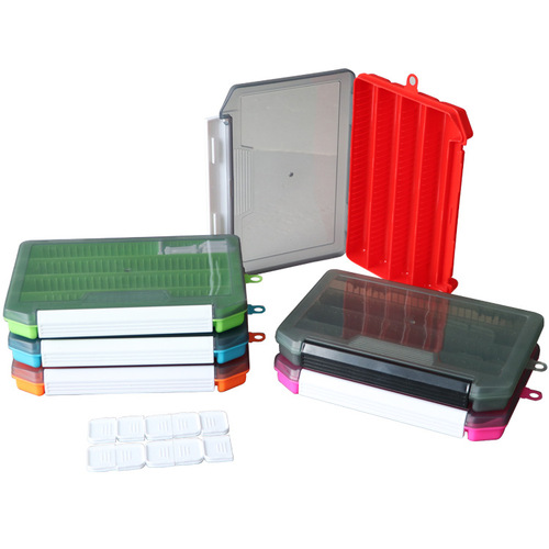 Single-layer insert lure storage box, accessories box, bait box insert, multi-functional lure box, tool box, fishing gear