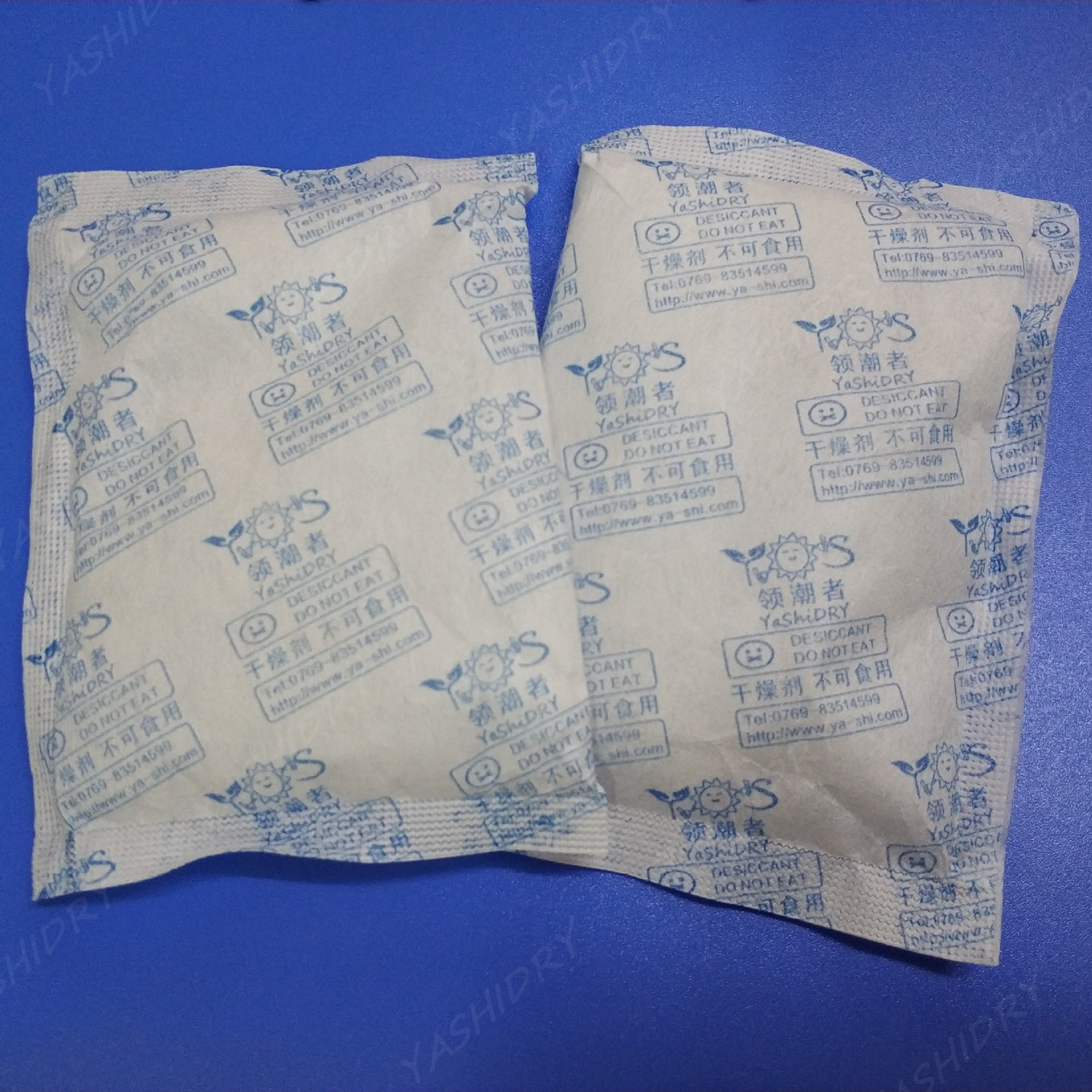 东莞雅诗包装材料厂供应100克无纺布硅胶干燥剂工业防潮珠