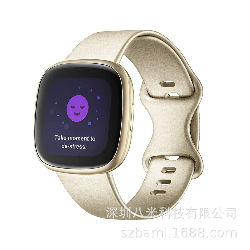 Подходит для ремешка Fitbit Versa4 часы Fitbit Versa3/SENSE Ribbon Официальный Тот же модель
