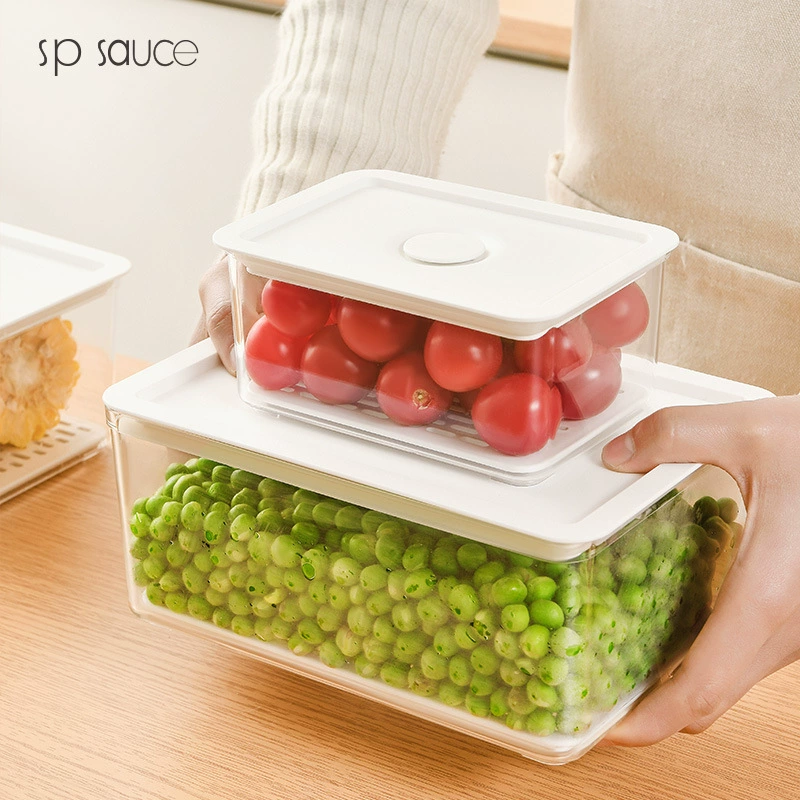 Japan SP SAUCE Fresh Box Broken Panel Refrigerator Storage Box Vegetable Fresh Box