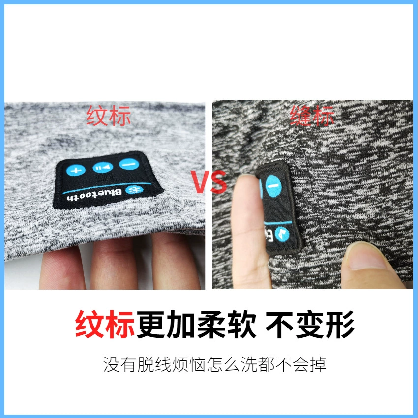Кроссбордерный музыкальный ободок для головы Bluetooth спортивная беспроводная гарнитура для сна производитель Amazon специализируется на музыкальном ободке