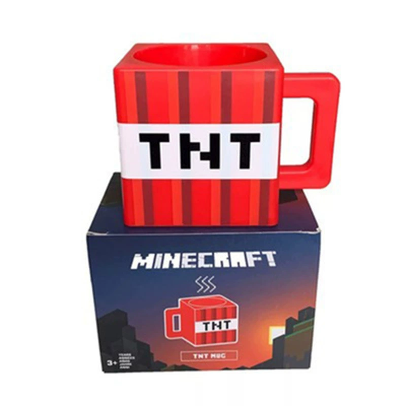 Мир моей игры периферийная марка чашка MINECRAFT Факел Факел чашка детская Wasser чашка образ