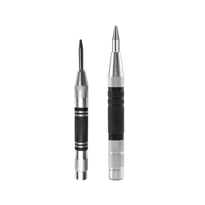 150mm/155mm reforzado gran punzón central de alta dureza metal acero inoxidable posicionamiento punzón 6 pulgadas punzón