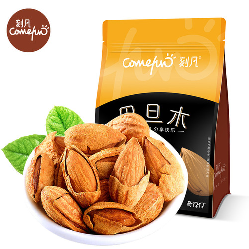 Kefan hand-peeled almonds 500g bags of nuts, roasted seeds and nuts, specialty snacks, office leisure snacks, drop shipping