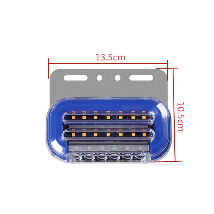 Luz lateral LED para camión, señal de ancho y suelo, exportación transfronteriza