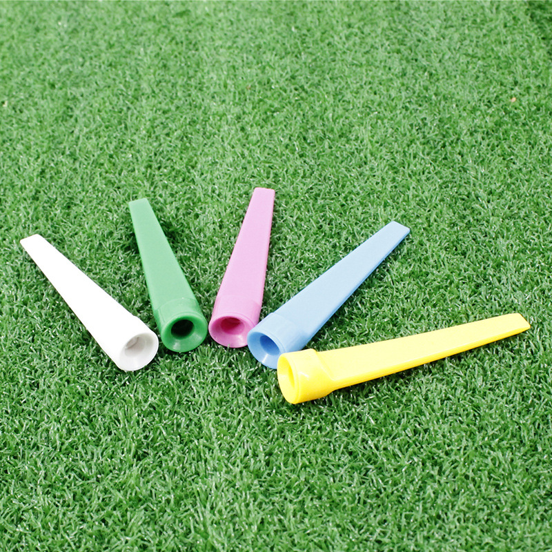 FUENTE Ventas directas de fábrica bola plana tee Golf clavo multicolor puede ser enviado en nombre de la venta caliente transfronteriza de Amazon