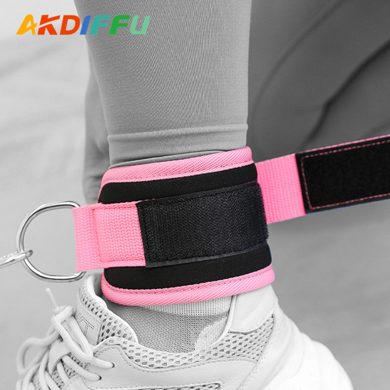 Taekwondo correa de tobillo entrenamiento de fuerza de la pierna entrenamiento de peso entrenamiento deportivo combinación equipo de protección cuerda elástica Anillo de pie hebilla de pie