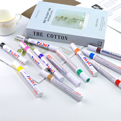 DIY Flower Card Paint Pens, Metal Outlining Pens, Crystal Droplet Glue Molds, Outline Pens, Hand-painted 12 Colors