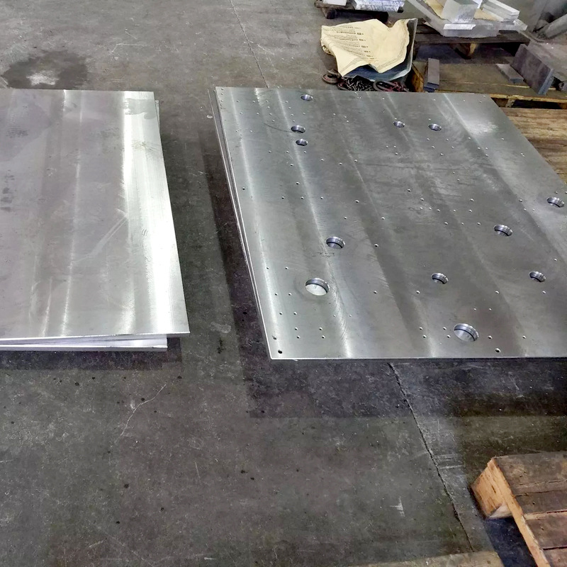 东莞机械板材数控龙门铣床对外加工 自动化大板CNC铣面钻孔