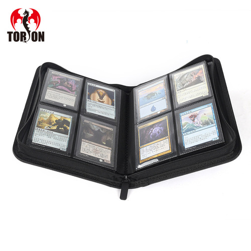 4-grid luxury dustproof easy PU card book storage book children's card book star chasing set card book collection book
