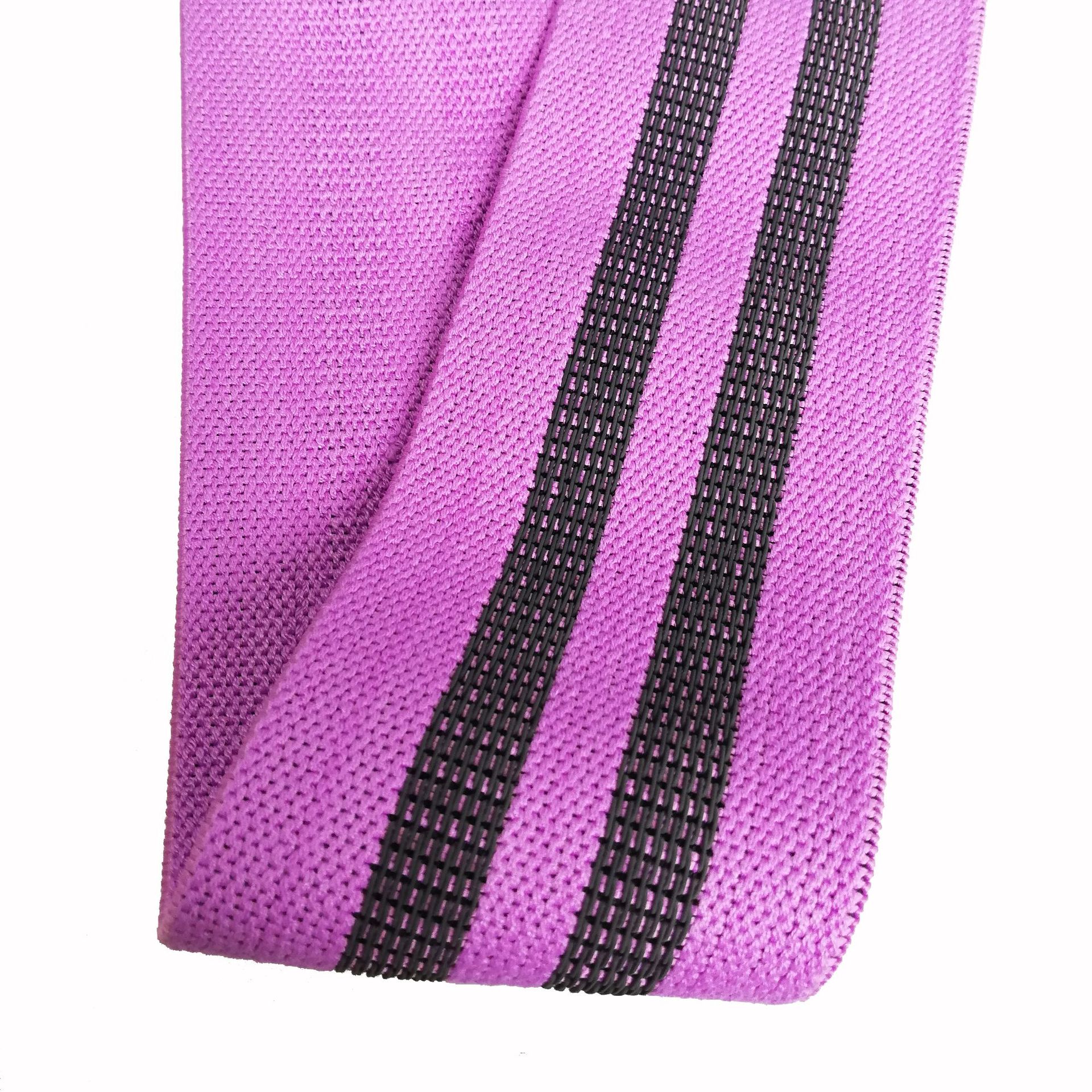 8cm全棉加厚防滑松紧带运动护具复健强力牵引带厂家深蹲带可定 做