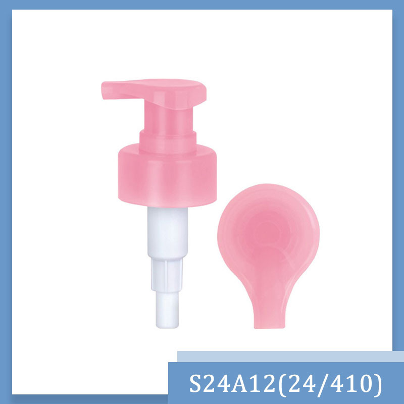 24牙新款儿童沐浴露乳液泵头  双层螺牙乳液泵头