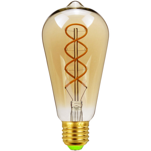 Cross-border Edison light bulb antique light dimmable LED light bulb flexible filament light decorative lighting retro light bulb