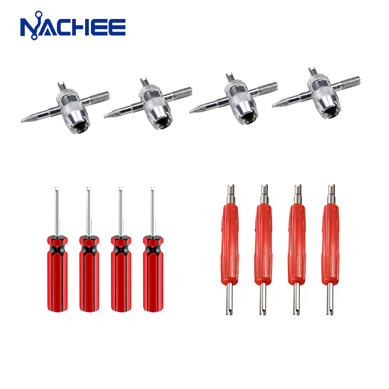 12件套气门嘴安装拆卸工具 电动车气门芯拆卸工具套件 气门嘴工具