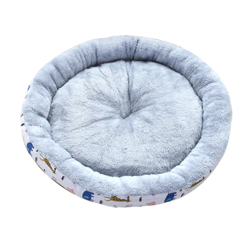 Pet supplies foreign trade cat nest and dog nest Amazon nest mat round cotton nest dog and cat universal nest manufacturer wholesale