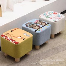 实木换鞋凳定制方凳圆凳蘑菇凳沙发凳印logo批发