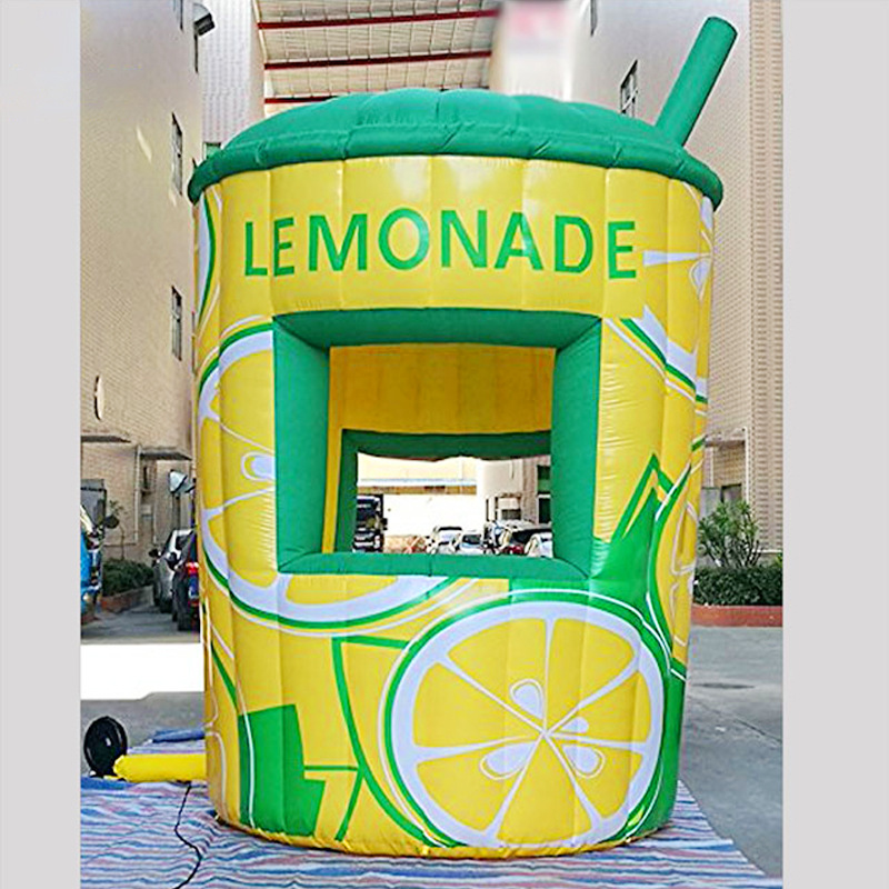 厂家充气卡通易拉罐仿真气模广告饮料瓶户外活动展览商场美陈制作