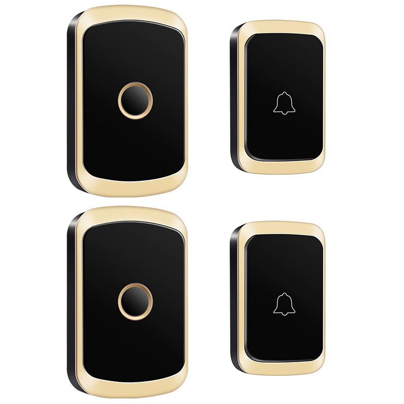 超远距离无线门铃家用防水电子遥控二拖二智能门铃穿墙呼叫器门铃