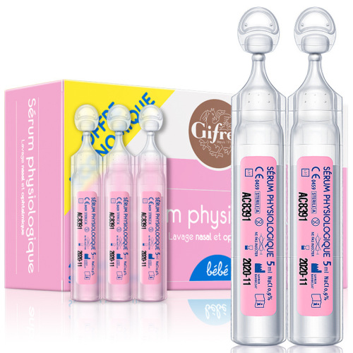 French Gifrer Skinley Deep Sea Baby Sea Salt Nasal Congestion Relief Nose Aspirator for Infants and Toddlers