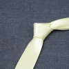 Men's blue tie handmade, 8cm