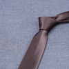 Men's blue tie handmade, 8cm