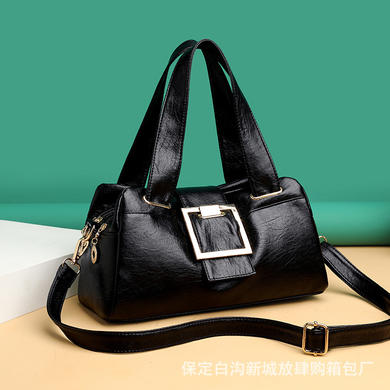 Bags for Women, European and American Trendy Large-Capacity Shoulder Bags, Soft Leather Texture, Multi-Purpose Women's Bags, Fashionable Handheld Crossbody Bags, Light Luxury Bags for Women, European and American Trendy Large-Capacity Shoulder Bags, Soft Leather Texture, Multi-Purpose Women's Bags, Fashionable Handheld Crossbody Bags, Light Luxury