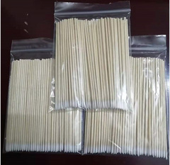 Tipped Cotton Swabs 10cm for Microblading, Wholesale, Sharp-Tipped Disposable Eyeliner Makeup Cotton Swabs