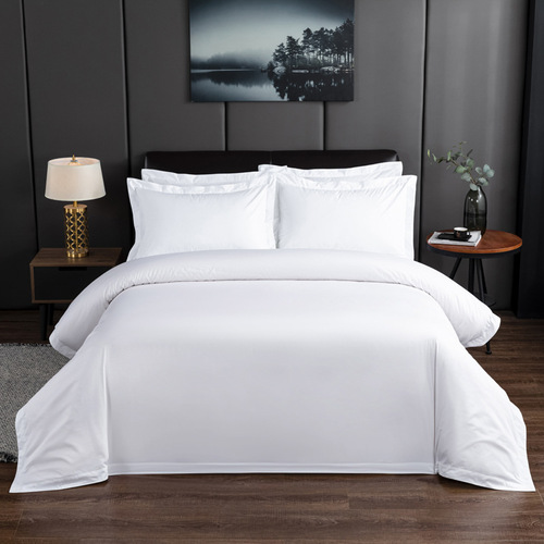 Wholesale Beauty Salon Bath Hotel Dedicated Pillowcases Pure Cotton Pure White Single Person Encrypted Damask Hotel Pillowcases