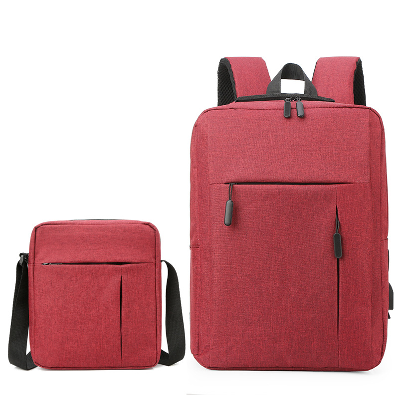 Mochila Feisha, mochila para hombres, bolso de viaje coreano, bolso de escuela secundaria, bolso de computadora de moda simple.