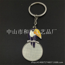 南美国鸟大嘴鸟巴西国旗礼品赠品创意可激光 挂件动物钥匙扣批发