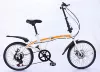 Spoke wheel-white orange