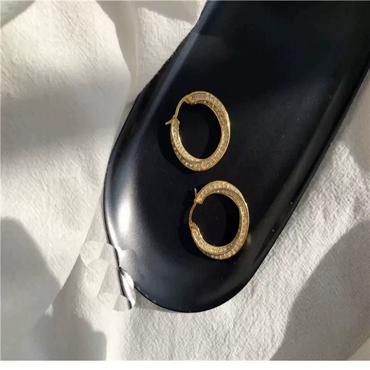 Golden brass earrings, bracelet, 2020
