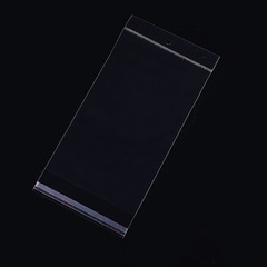 Plastic Packaging Bag Transparent Self-Adhesive OPP Card Head Self-Sealing Bag with Hook Hole Strap Wholesale DIY Bag 27
