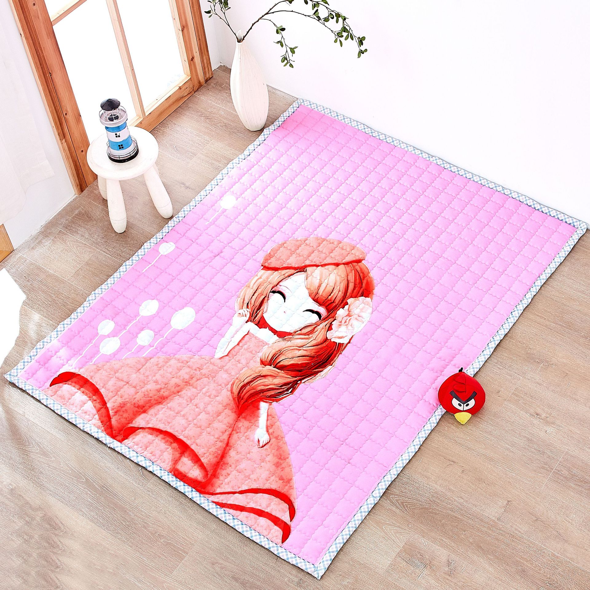 Cepillado Amazon cerca Mat juego de bebé estera de los niños anti-caída estera escalada estera alfombra del piso de los niños anti-caída estera