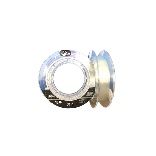 Japanese fluorocarbon line leader line sub-line soft carbon line 100 meters wear-resistant anti-biting main line fishing line wholesale