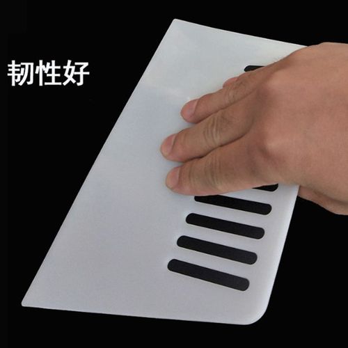 Plastic scraper, thickened small and large plastic scraper, wallpaper film application tool, transparent paint scraper, putty.