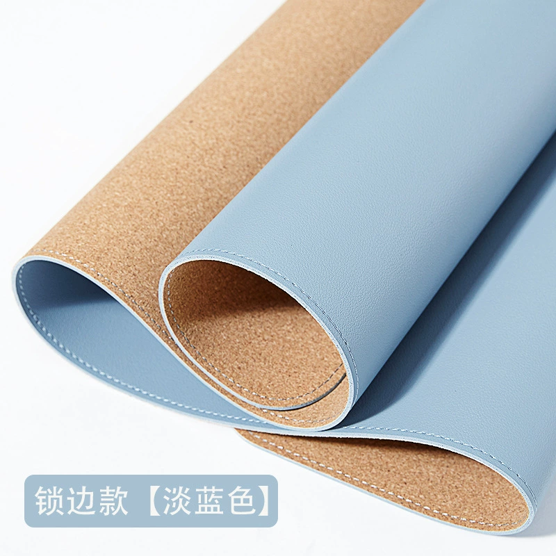 Desk Mat / Table Mouse Pad, Large Double-Sided Surface, Cork-Edge & Multiple Sizes
