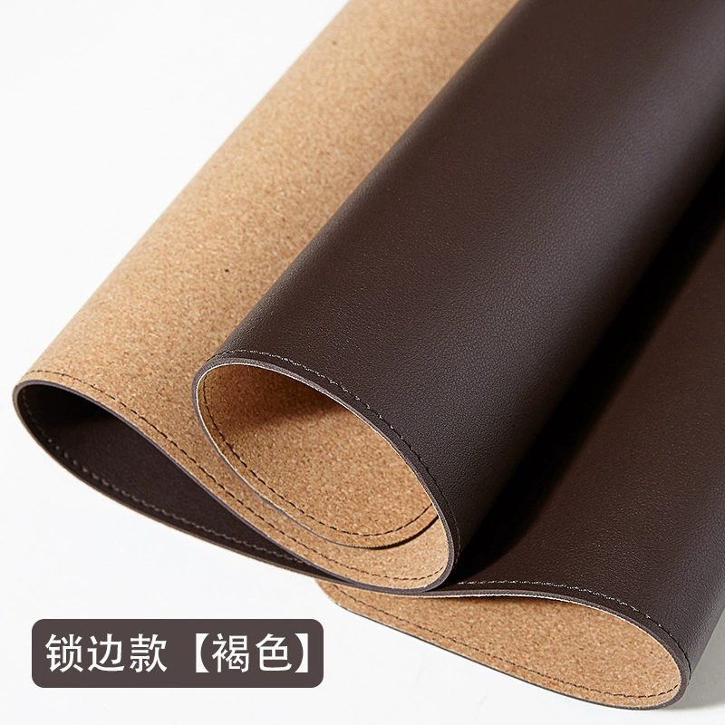 Desk Mat / Table Mouse Pad, Large Double-Sided Surface, Cork-Edge & Multiple Sizes
