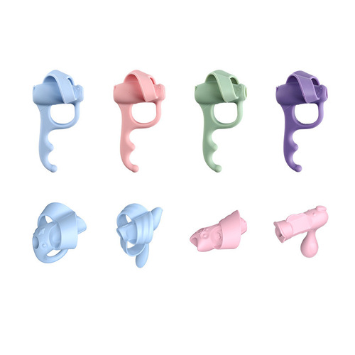 Primary school students' writing corrector, pencil holder, children's correction of writing posture, pencil cover, silicone pen holder correction artifact