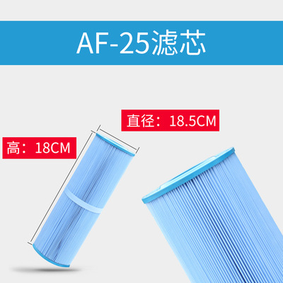 Elemento filtrante antibacteriano AF25