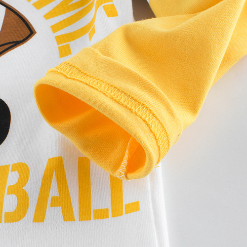 2024 children's clothing autumn new Korean style boys' bottoming shirt cotton children's T-shirt baby long-sleeved top one piece drop shipping