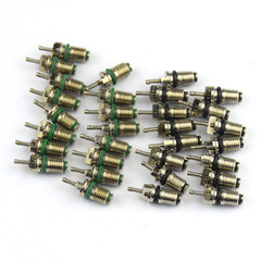 Quick exhaust valve air conditioning pipeline filling valve automobile air conditioning valve core high pressure resistant R134a high pressure valve core needle