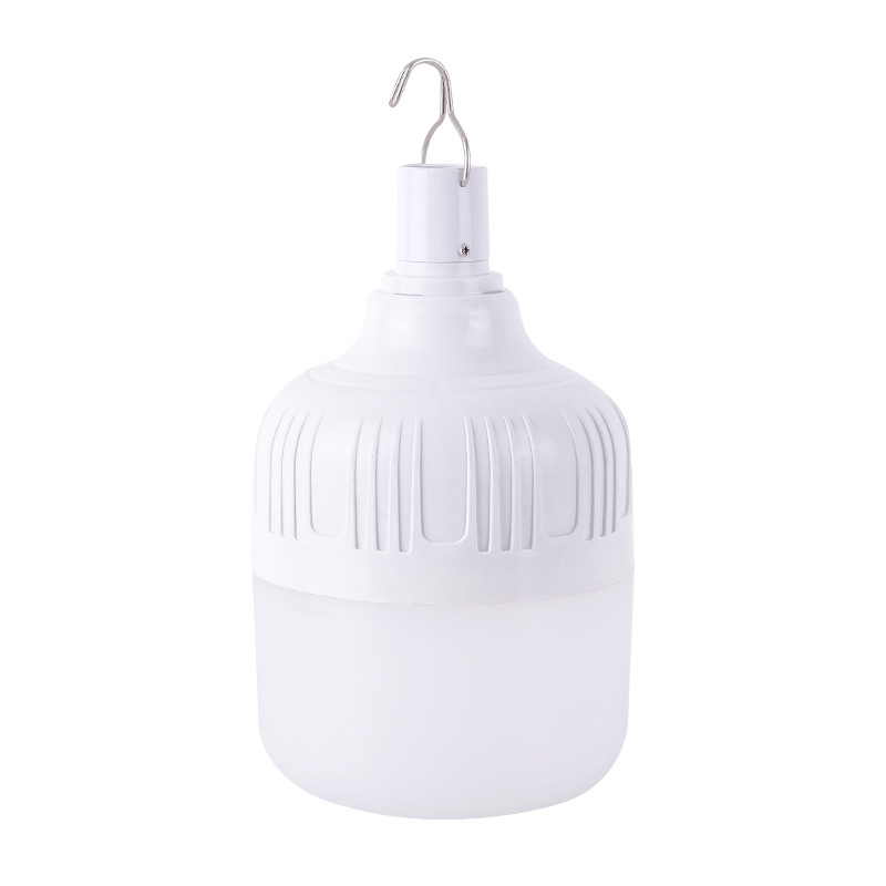 Venta al por mayor de fábrica LED de carga Super brillante bombilla de Emergencia Móvil Mercado nocturno puesto de iluminación ahorro de energía al aire libre Luz de camping