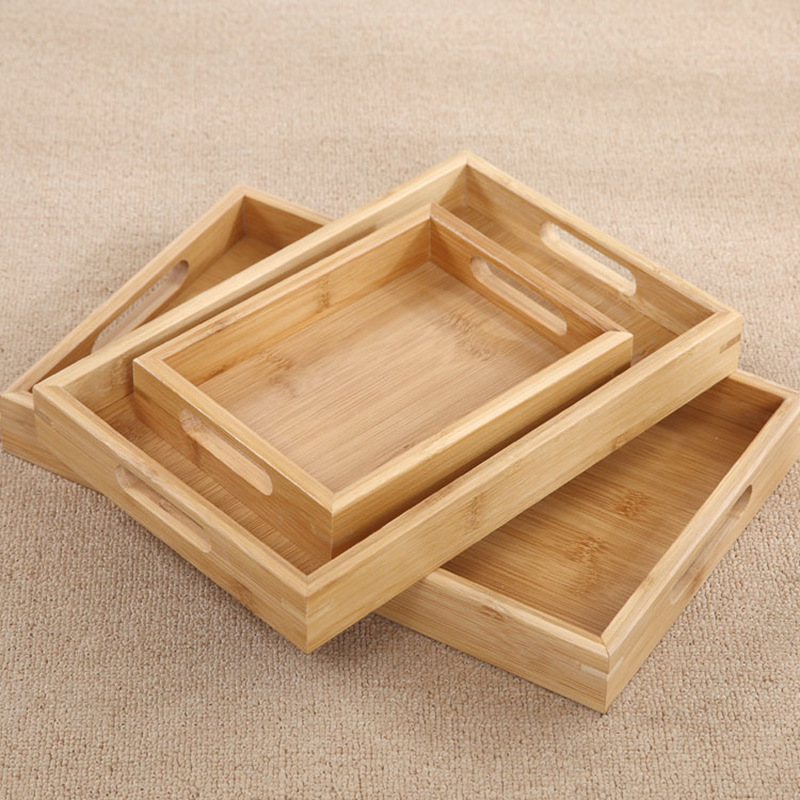 Restaurant Japanese Bamboo Tray Tea Tray Rectangular Bamboo Tea Tray Wooden Barbecue Tray Simple Solid Wood Tray Restaurant Japanese Bamboo Tray Tea Tray Rectangular Bamboo Tea Tray Wooden Barbecue Tray Simple Solid Wood Tray