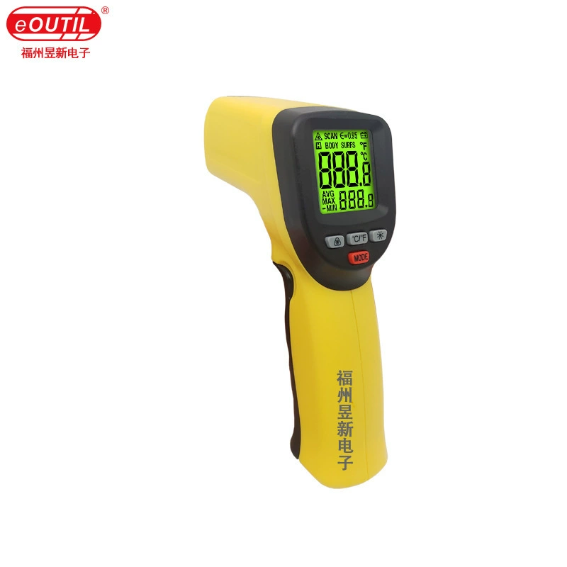 Электронный инфракрасный термометр пистолет промышленный бесконтактный промышленный цифровой инфракрасный термометр IR112 производитель